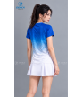 Áo thể thao nữ AC-3874-01-04 Trắng phối xanh bích